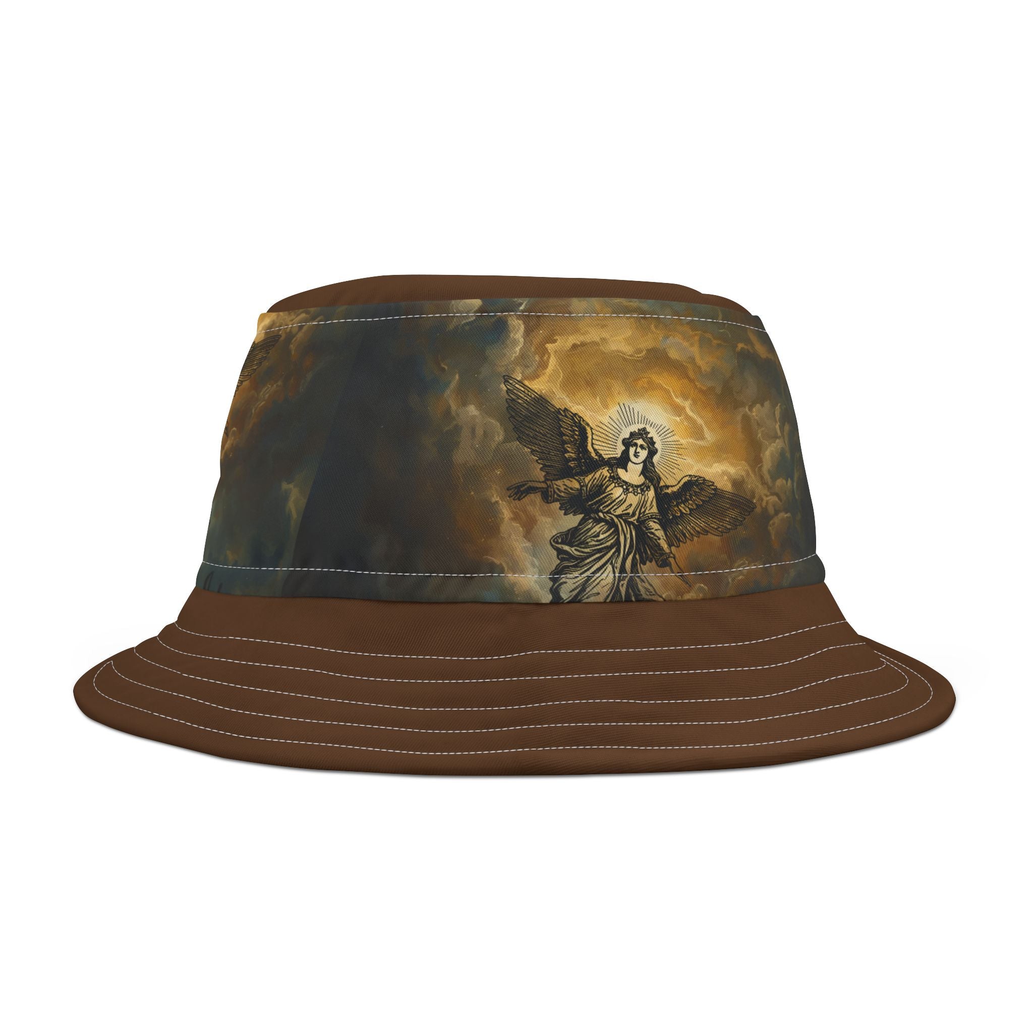 Angelic Canvas Bucket Hat – Spiritual Summer Style