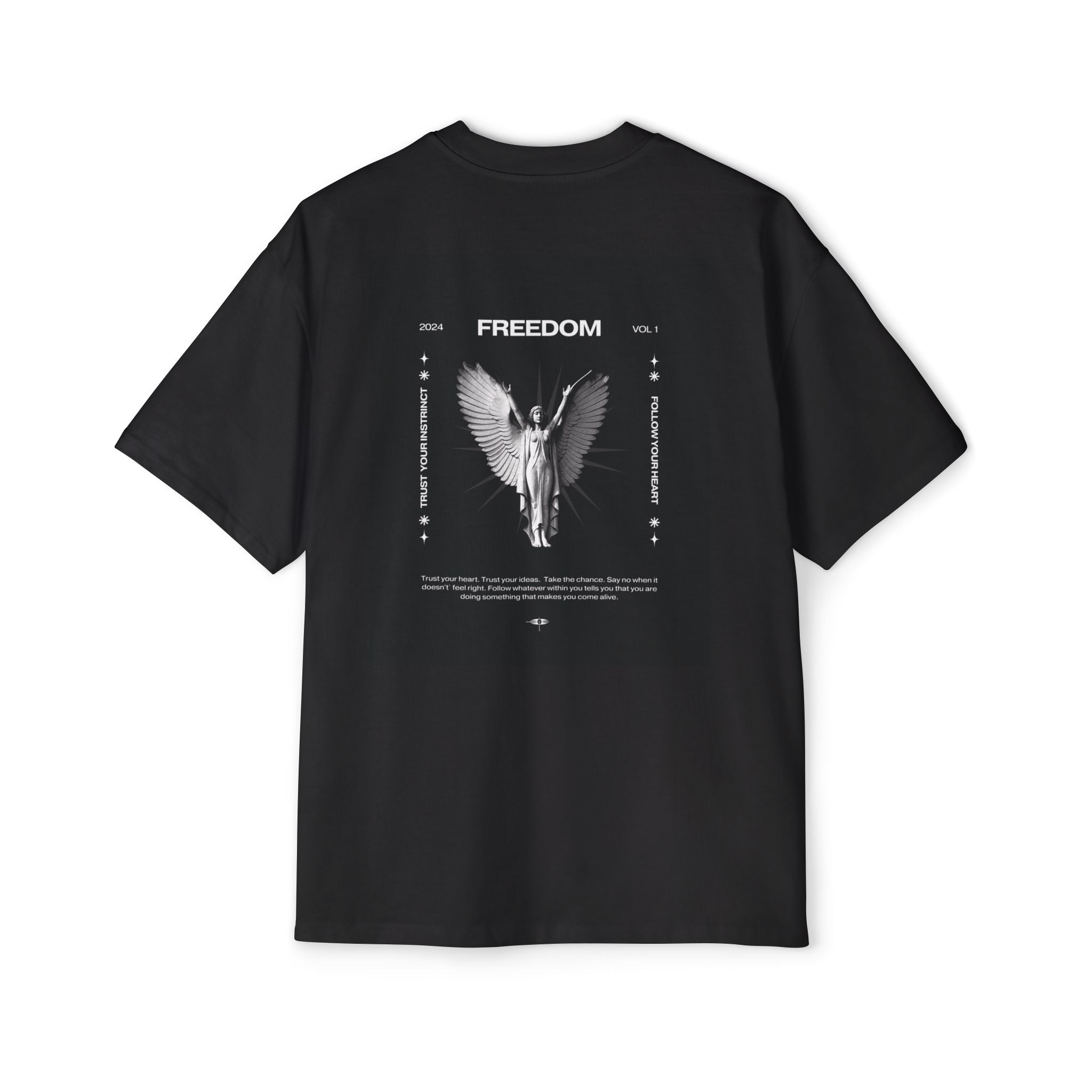 Freedom Oversized Tee – Unisex Streetwear Graphic