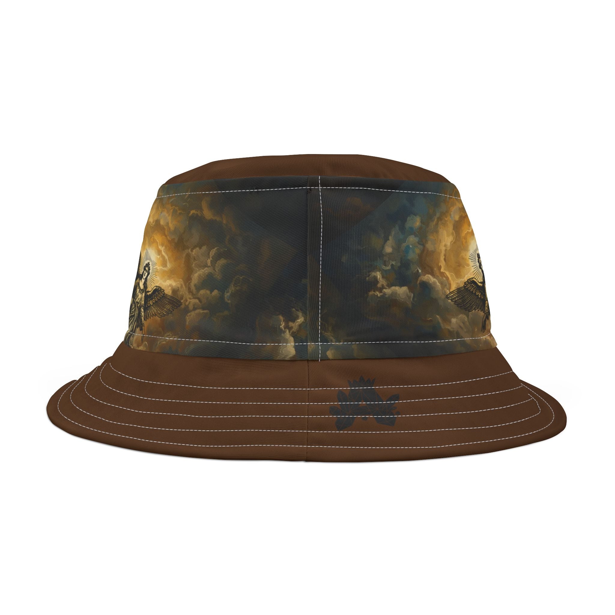 Angelic Canvas Bucket Hat – Spiritual Summer Style