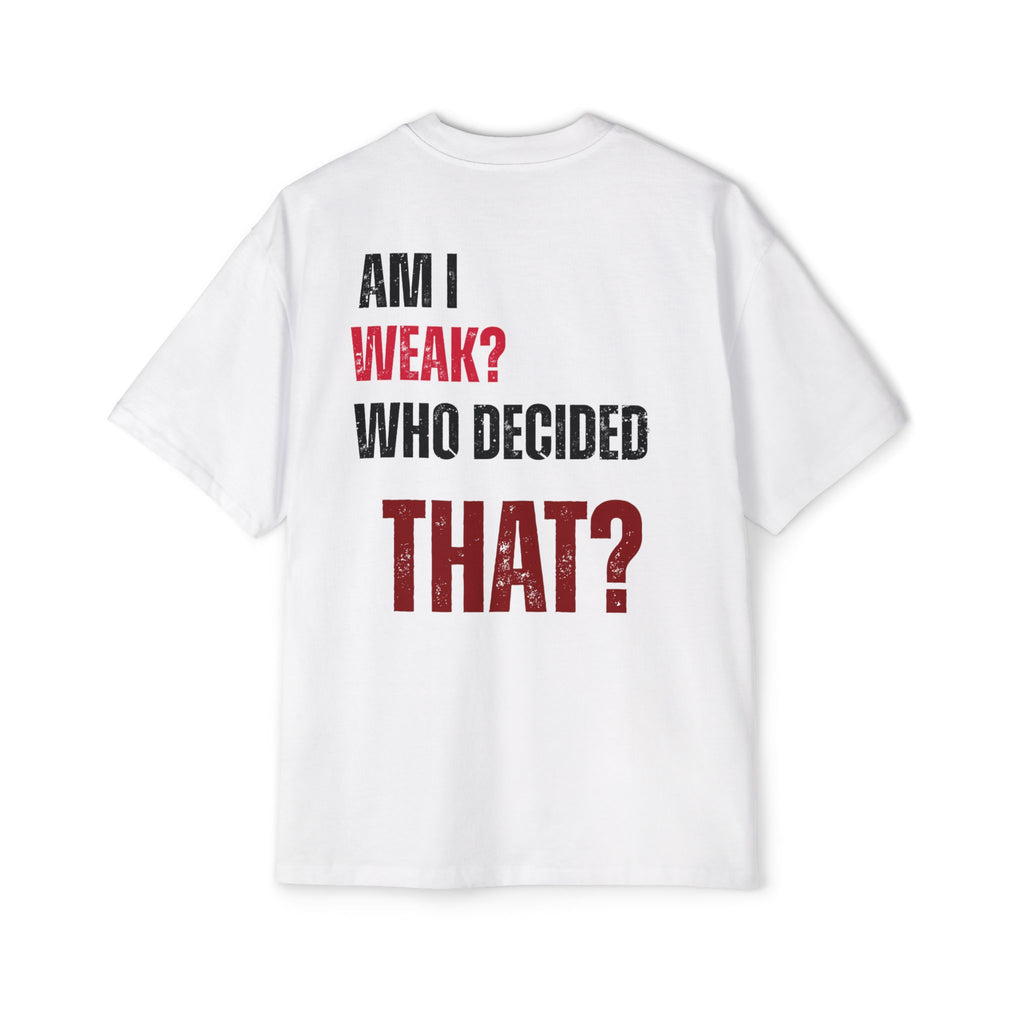 Oversized Streetwear Tee | Motivational Graphic Shirt