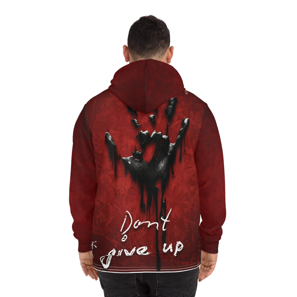 Bold Inspirational Hoodie | AOP Streetwear Fashion, Motivational Gift, Cozy Layering, Unique Statement Piece