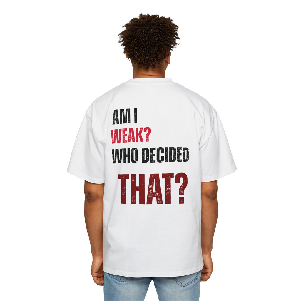 Oversized Streetwear Tee | Motivational Graphic Shirt